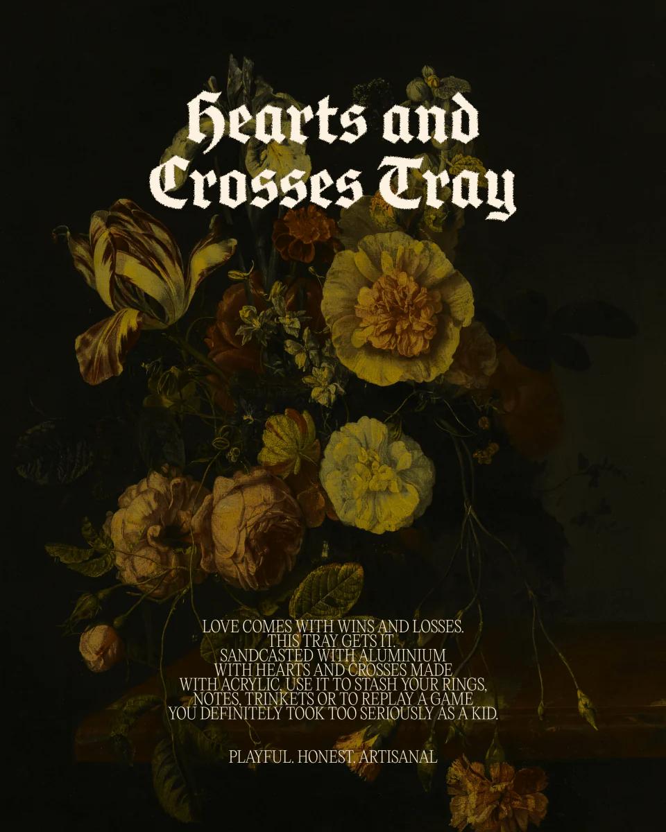 HEARTS AND CROSSES TRAY - Image 4